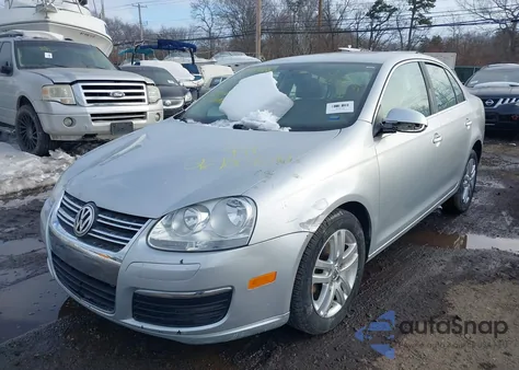 2007 Volkswagen Jetta Wolfsburg Edition из США, поврежденный, VIN 3VWEF81K57M185136